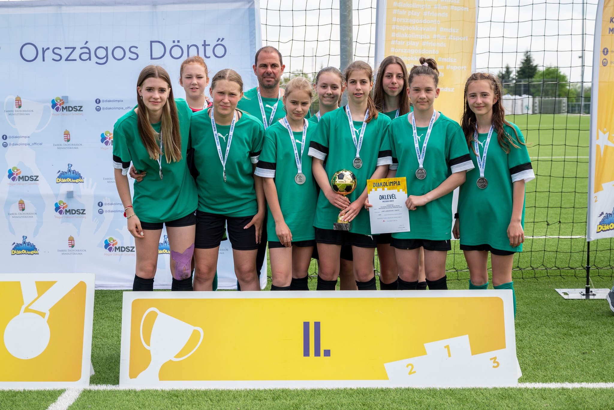 Pest vármegyei labdarúgók sikere az országos döntőn